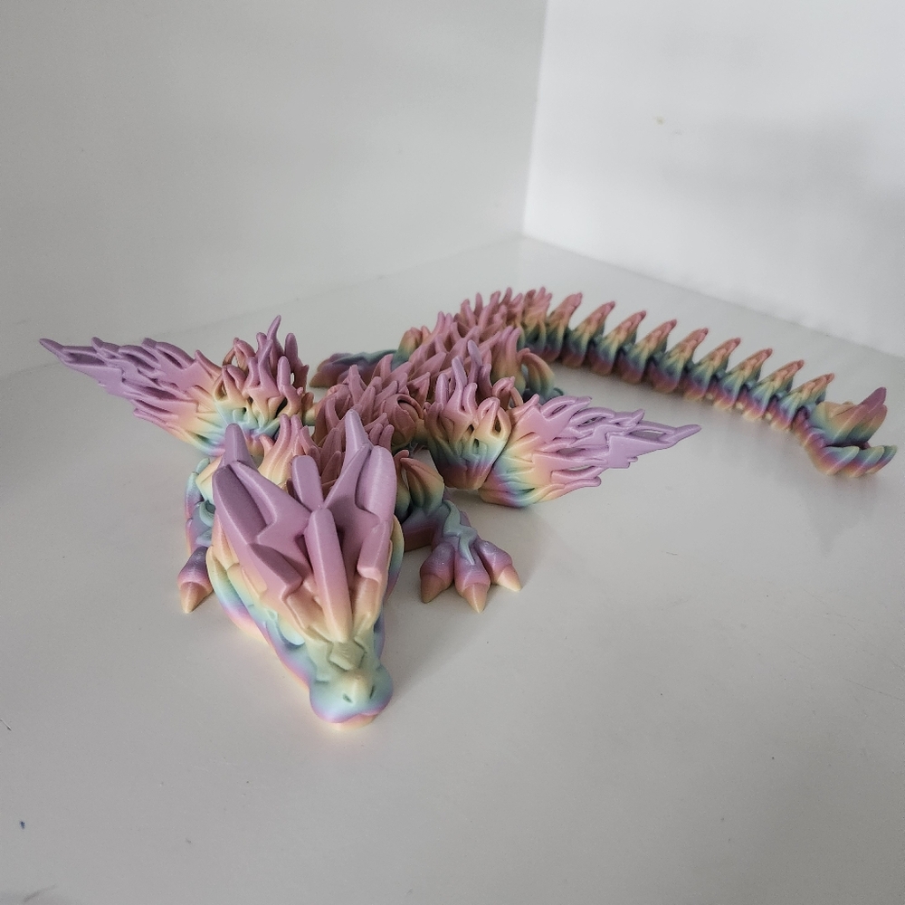 Pastel Articulated Dragon